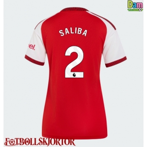 Arsenal William Saliba #2 Hemmatröja Dam 2026-27 Kortärmad
